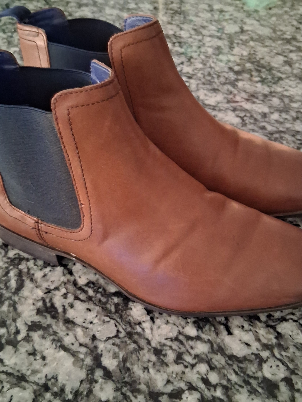 Women's Brown Chelsea Ankle Booties